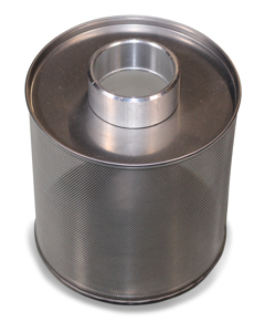 Dust filter special steel for gas brooder M8/S8